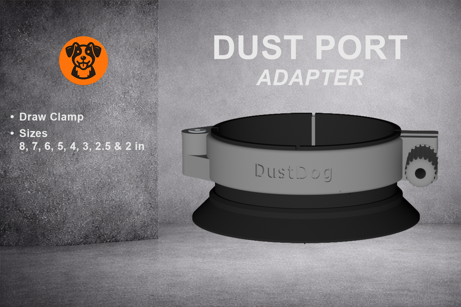 Machine Dust Port Adapter