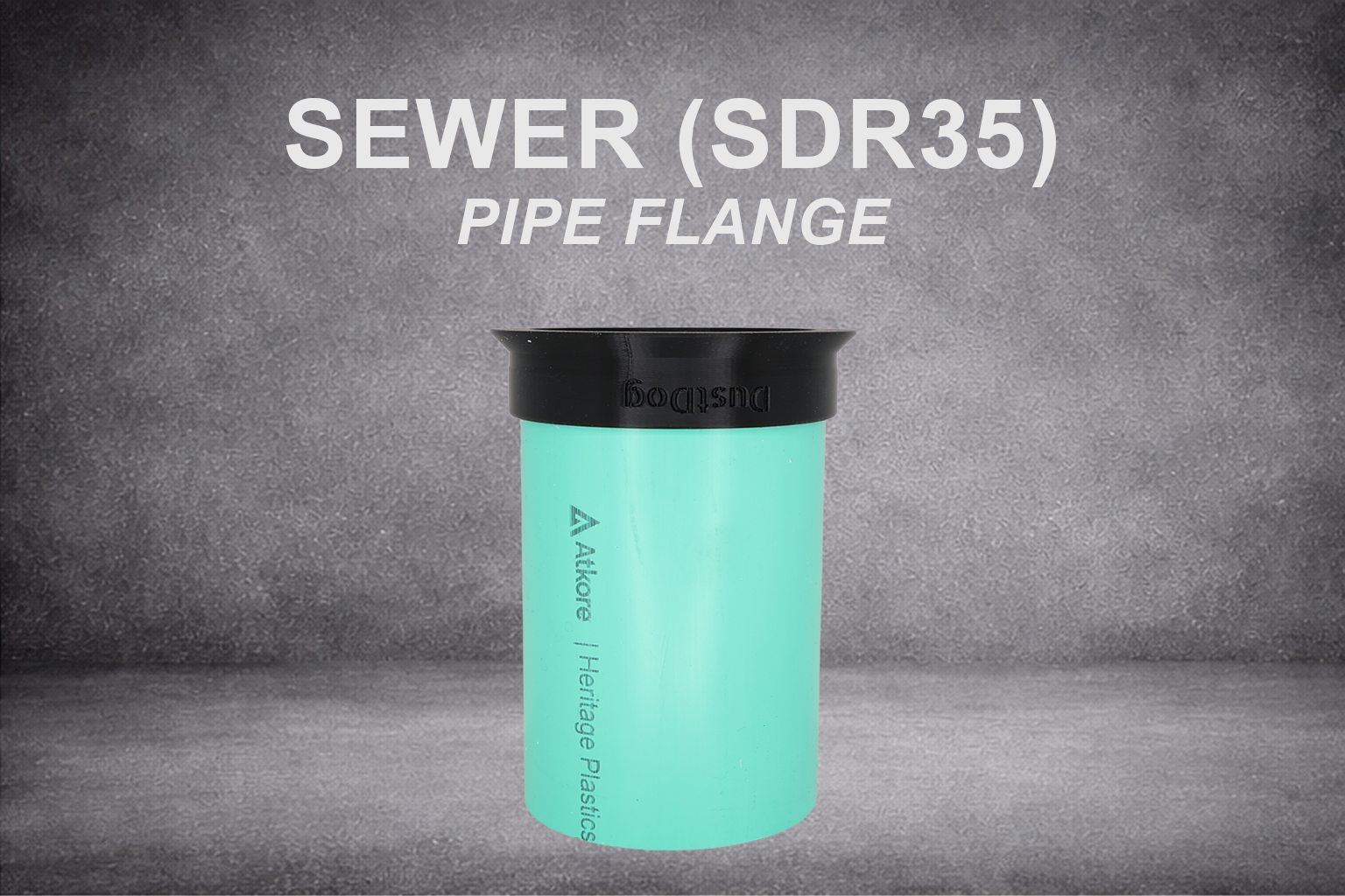 Flange for SDR35 Pipe (2 Pack)