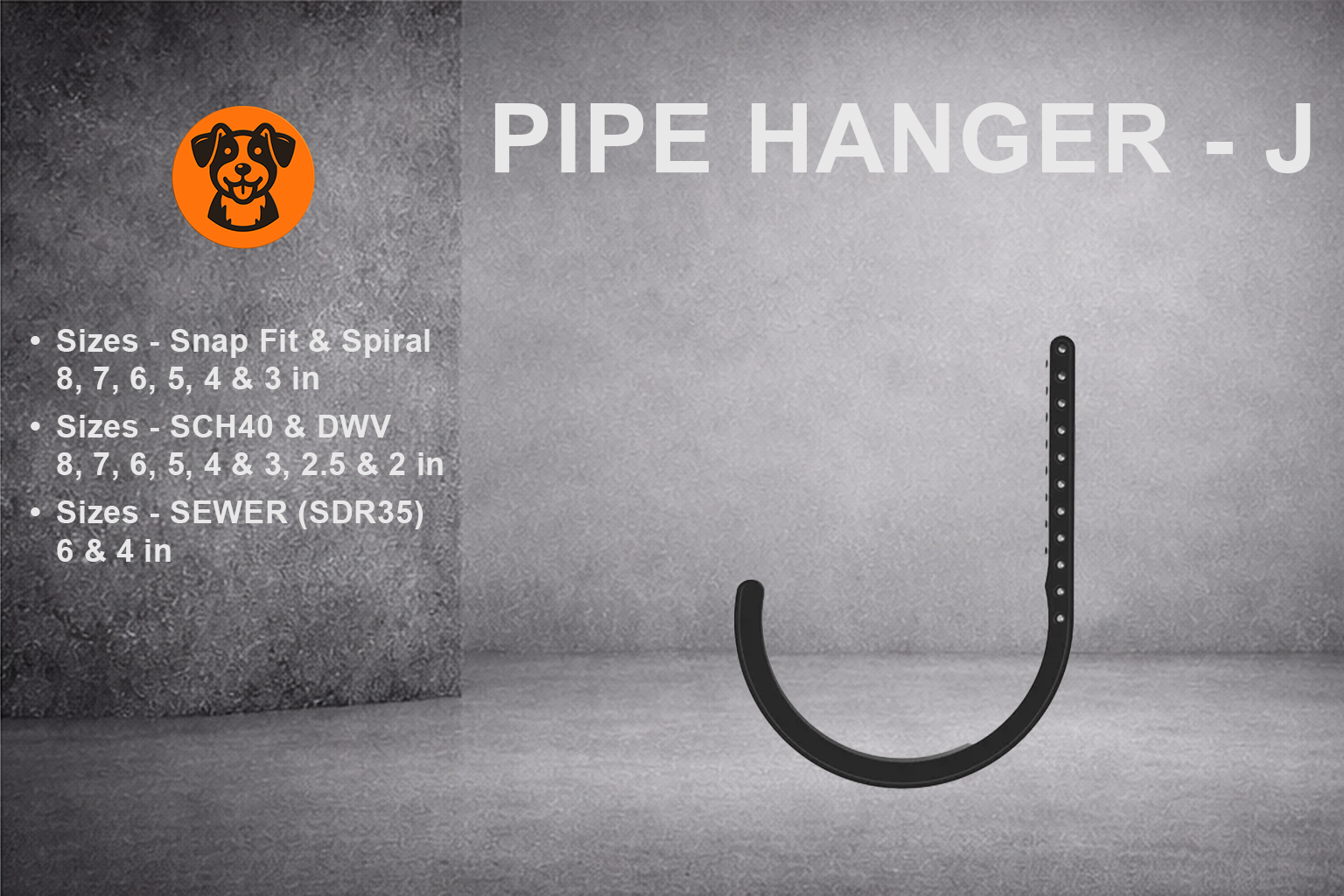 Pipe Hanges - J Type