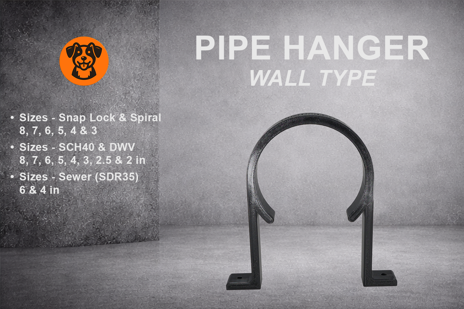 Pipe Hangers - Wall Type